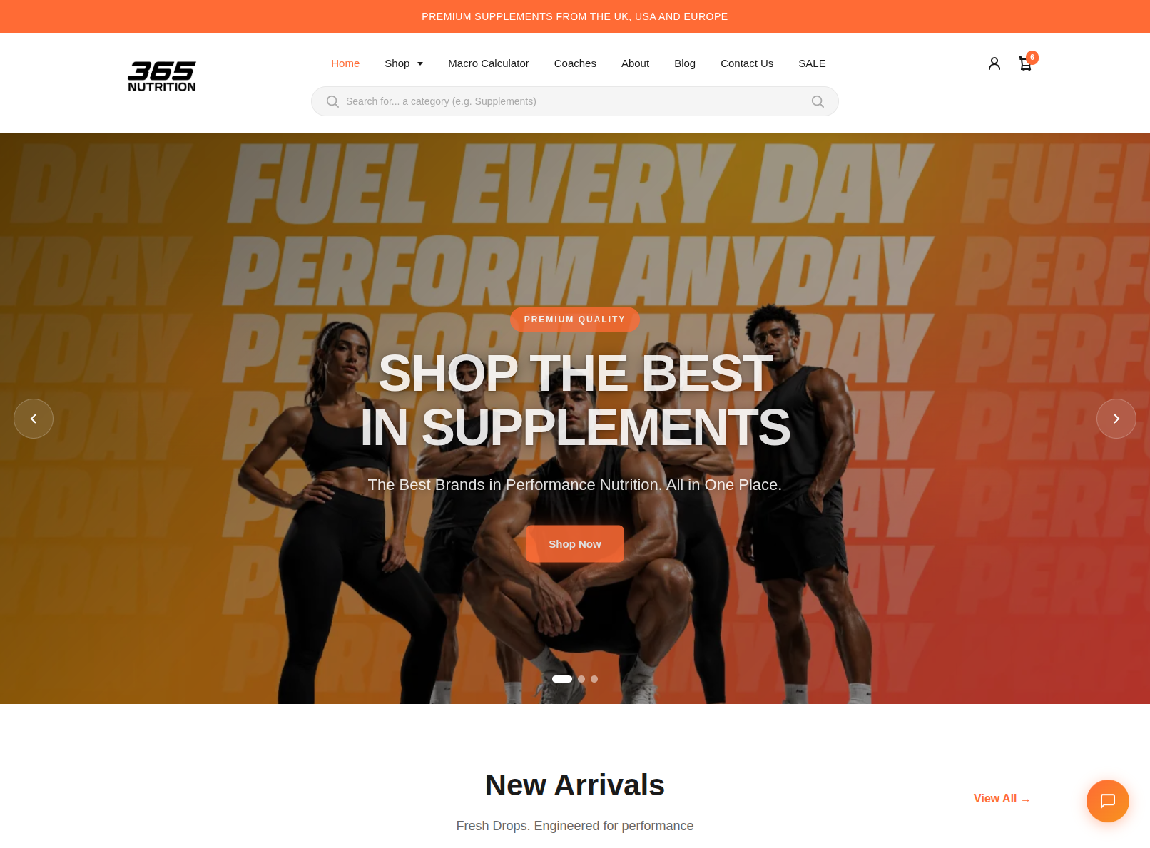 365 Nutrition preview