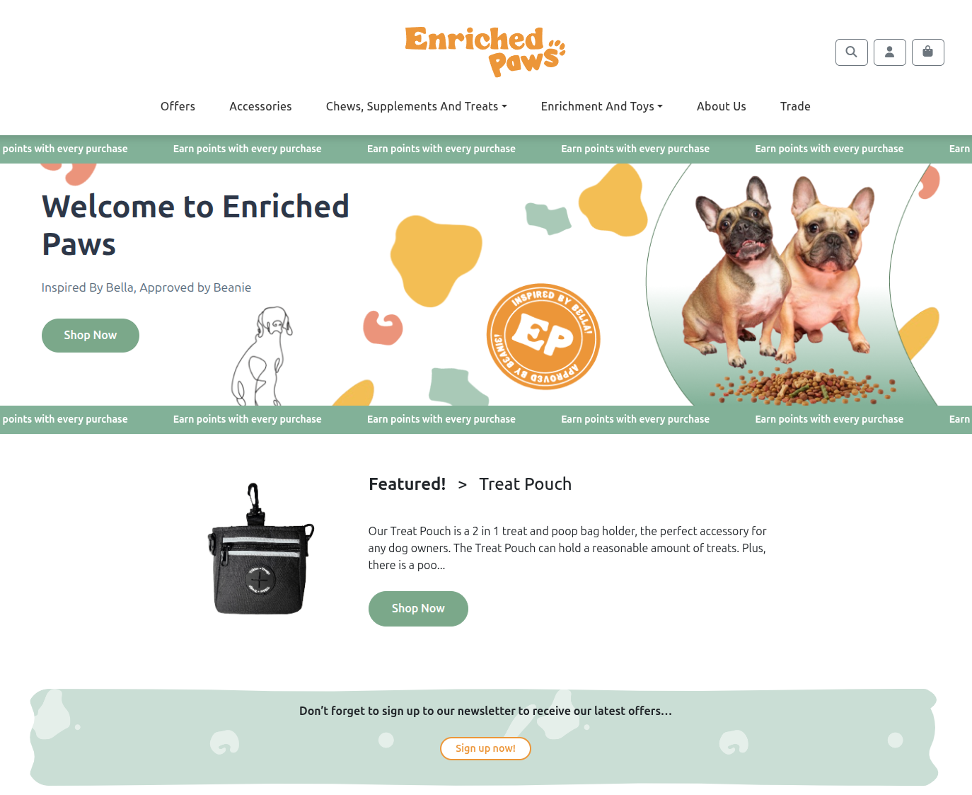 Enriched Paws