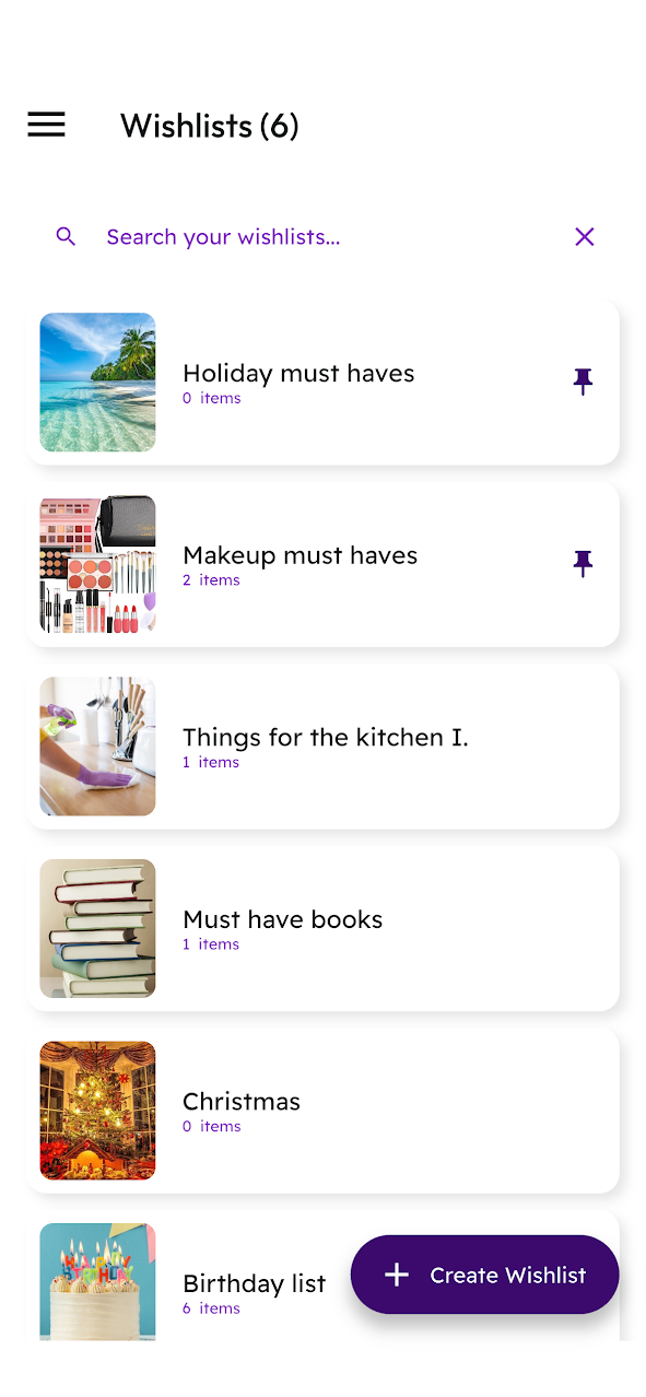Wishlist Mkr