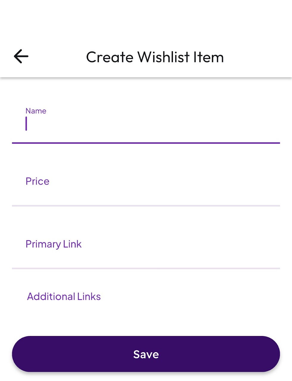 Wishlist Mkr