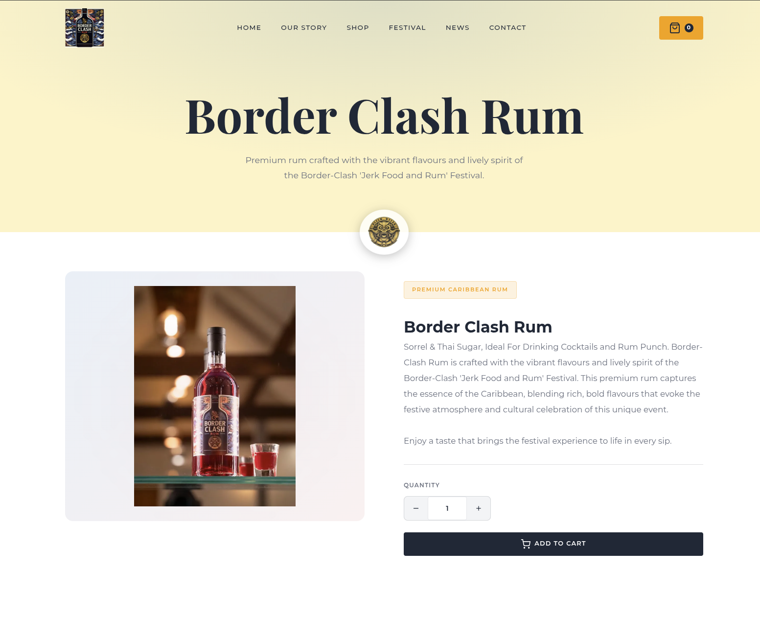 Border Clash Rum