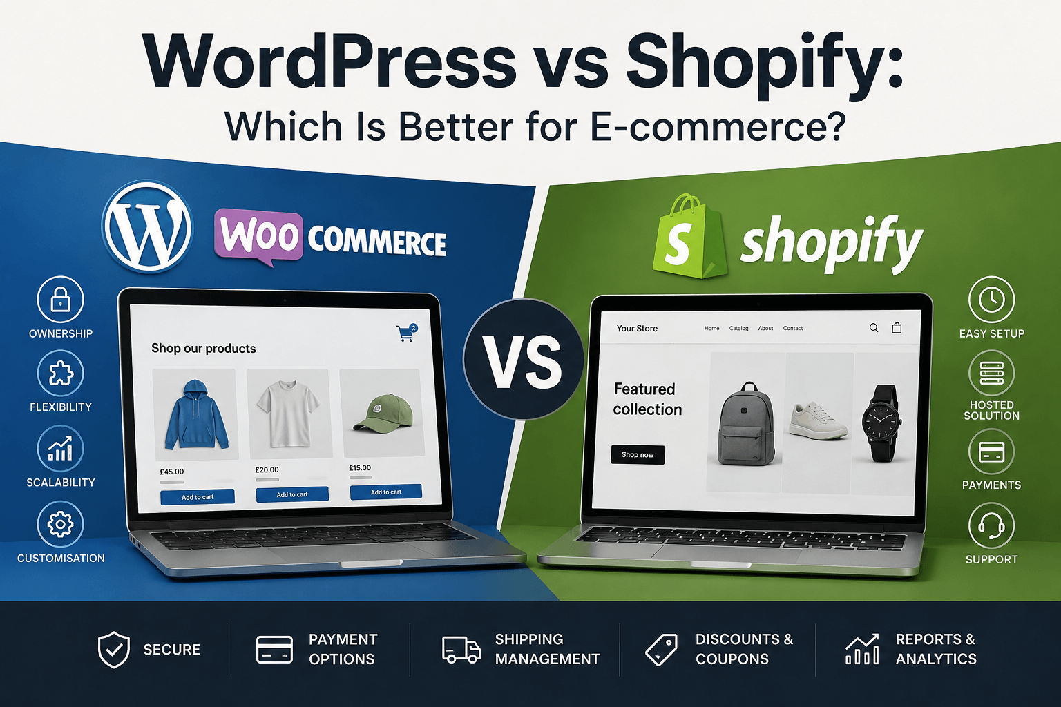 WordPress vs Shopify: Which Is Better for E-commerce?